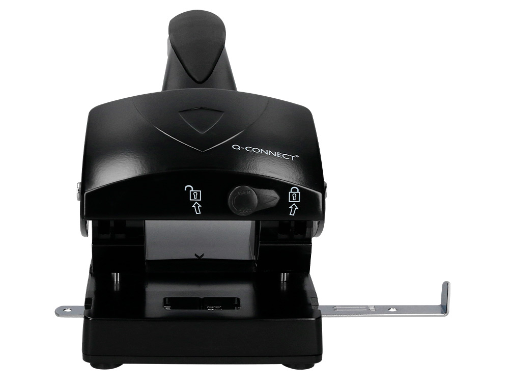 TALADRADOR Q-CONNECT KF01237 NEGRO ABERTURA 6,5 MM CAPACIDAD 65 HOJAS