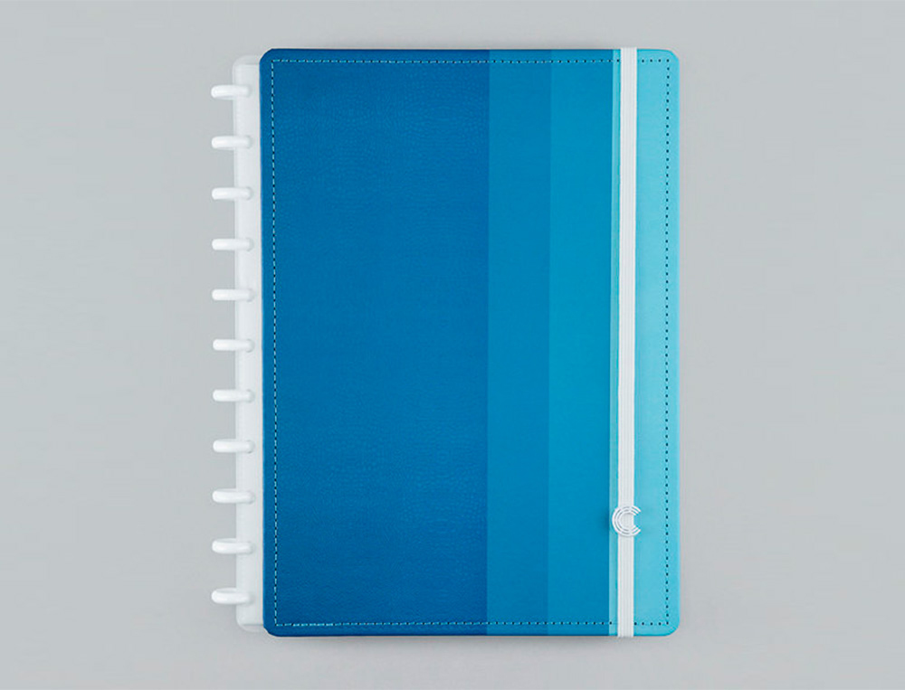 CUADERNO INTELIGENTE DIN A5 BLUE CREATIVE JOURNAL BY MIGUEL LUZ 220X155 MM