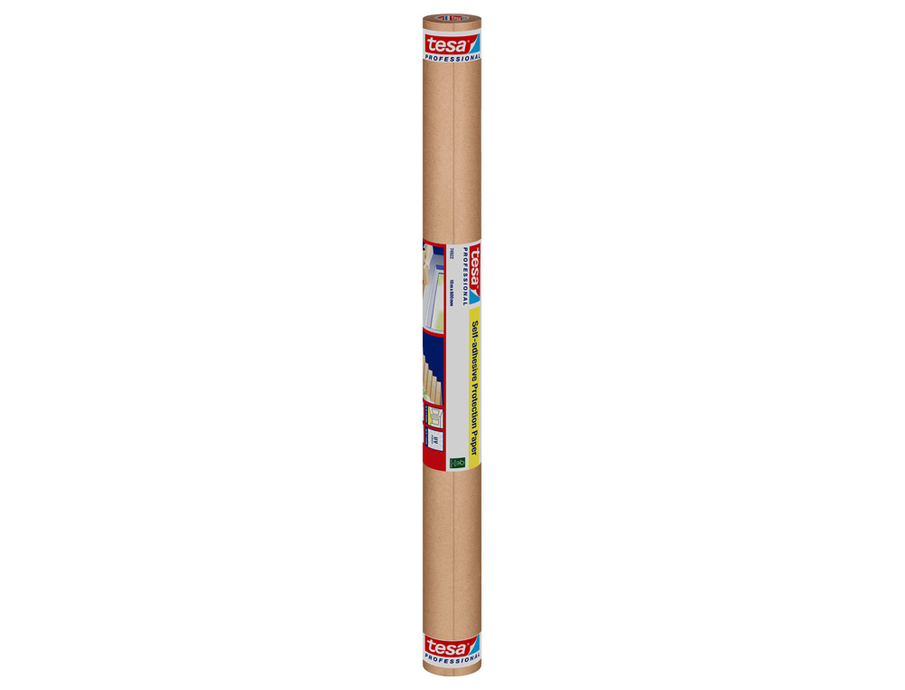 PAPEL DE PROTECCION TESA AUTOADHESIVO 100% RECICLADO FSC 10 MT X 600 MM