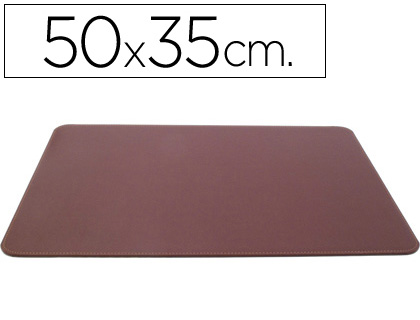 VADE SOBREMESA Q-CONNECT POLIPIEL 350X500 MM FABRICADO EN UBRIQUE